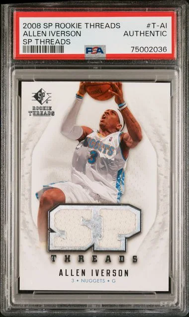 2008 SP Threads SP Threads Allen Iverson #T-AI card image