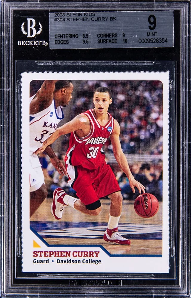 2008 Sports Illustrated For Kids Stephen Curry #304 card image
