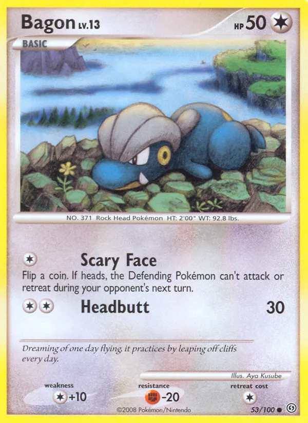 2008 Stormfront Bagon Common #053/100 Common card image