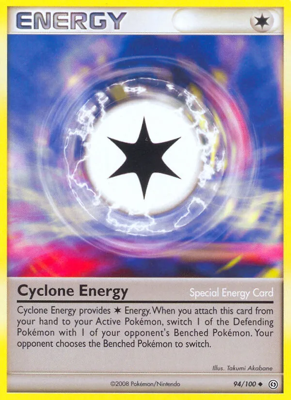 2008 Stormfront Cyclone Energy Uncommon #094/100 Uncommon card image