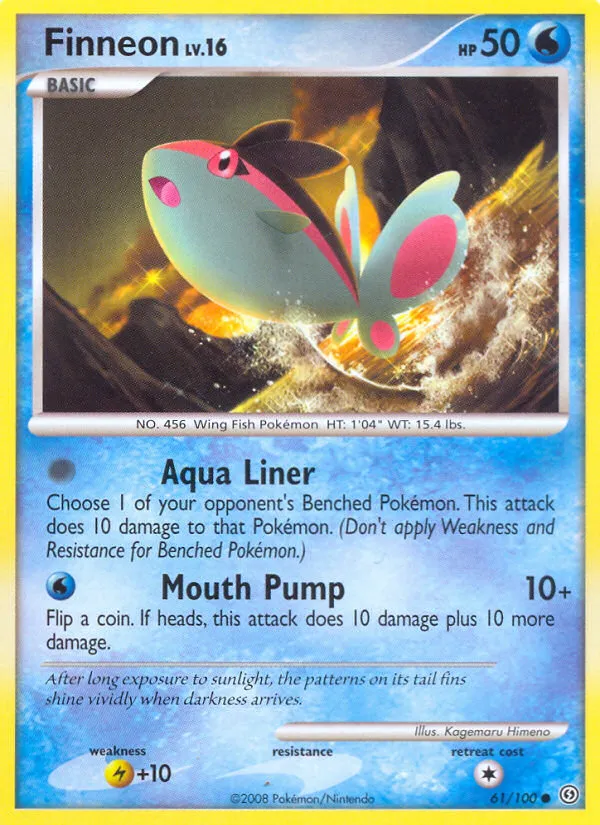 2008 Stormfront Finneon Common #061/100 Common card image