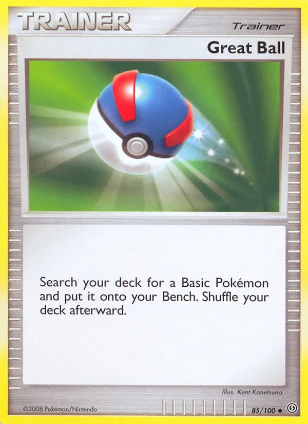 2008 Stormfront Great Ball Uncommon #085/100 Uncommon card image