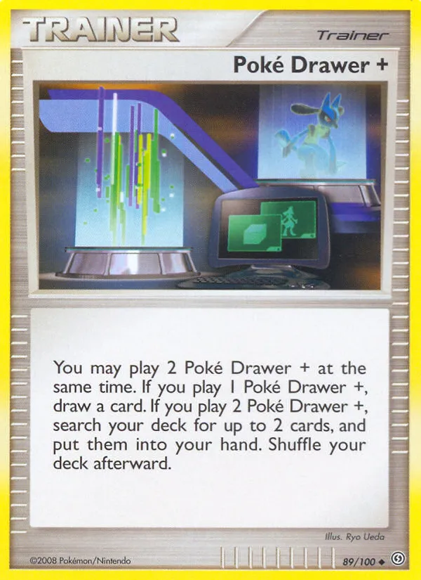 2008 Stormfront Poké Drawer + Uncommon #089/100 Uncommon card image