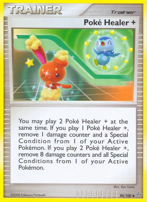 2008 Stormfront Poké Healer + Uncommon #090/100 Uncommon card image