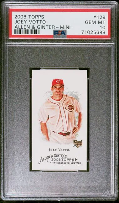 2008 Topps Allen & Ginter Joey Votto Mini #129 card image