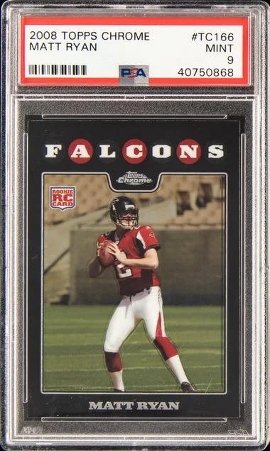 2008 Topps Chrome Matt Ryan #TC166 card image