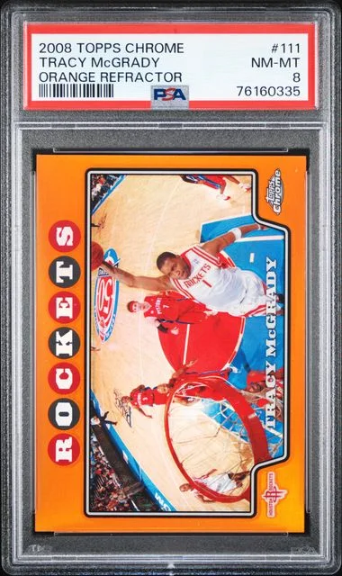 2008 Topps Chrome Tracy Mcgrady #111 card image