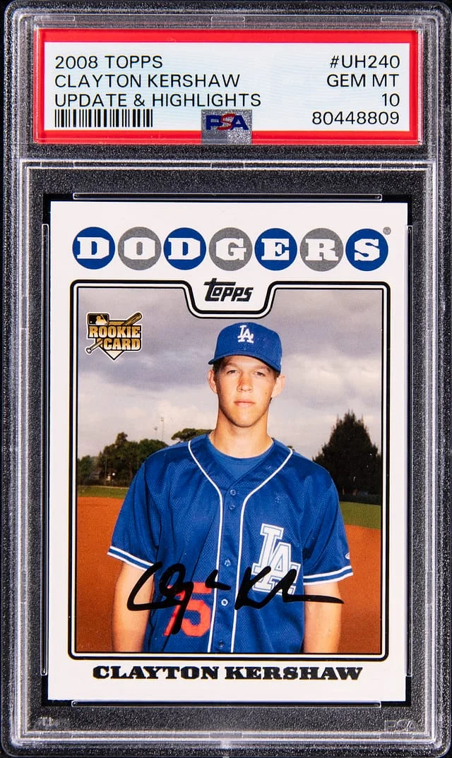 2008 Topps Clayton Kershaw & Highlights #UH-240 card image