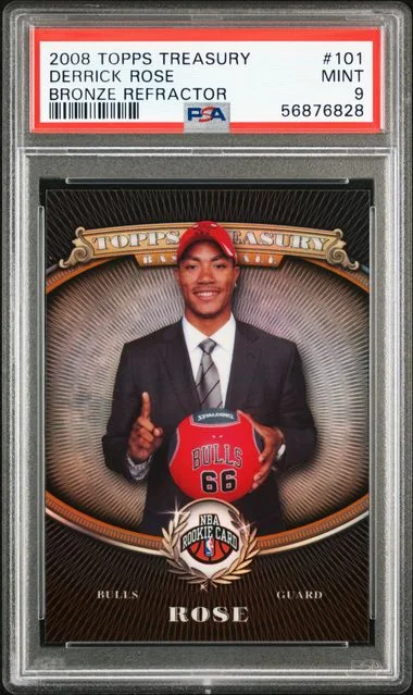 2008 Topps Derrick Rose Treasury #101 card image