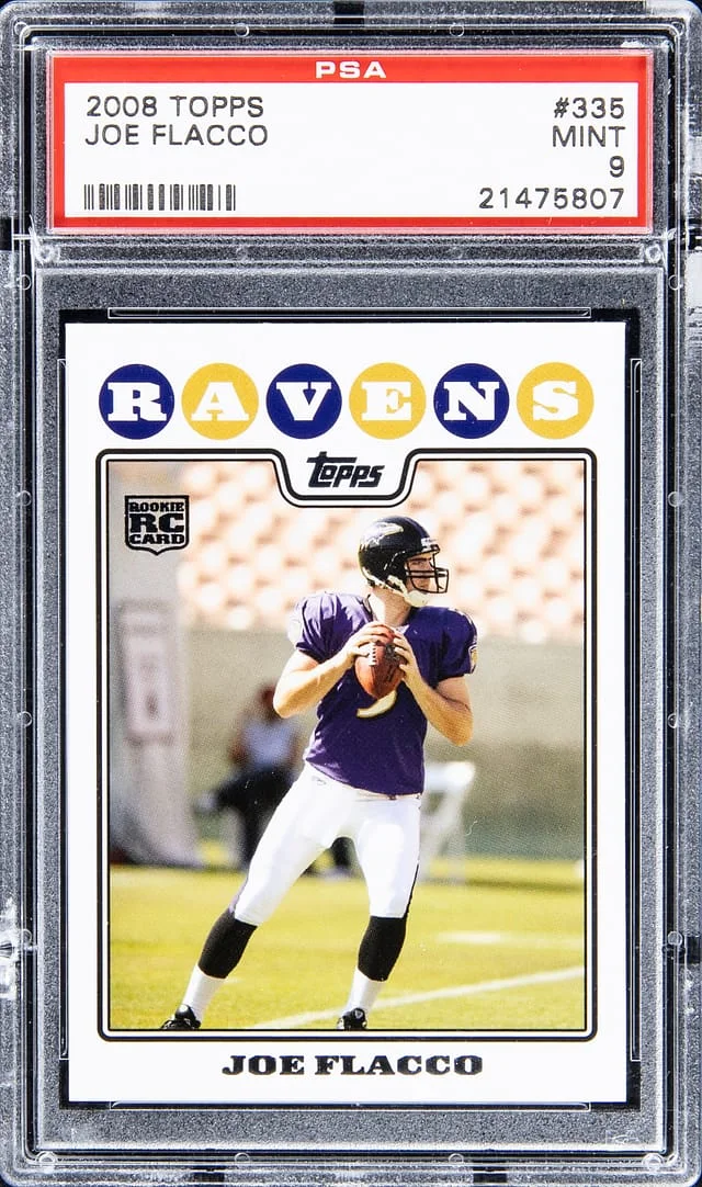 2008 Topps Joe Flacco #335 card image