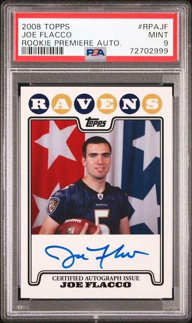 2008 Topps Joe Flacco Premiere Autographs #RPA-JF card image