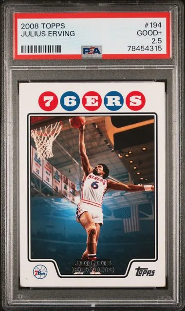 2008 Topps Julius Erving #194 card image