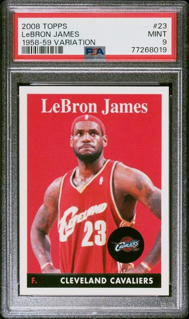 2008 Topps LeBron James #23 card image