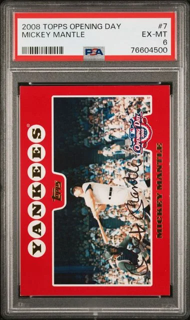 2008 Topps Mickey Mantle Opening Day #7 card image