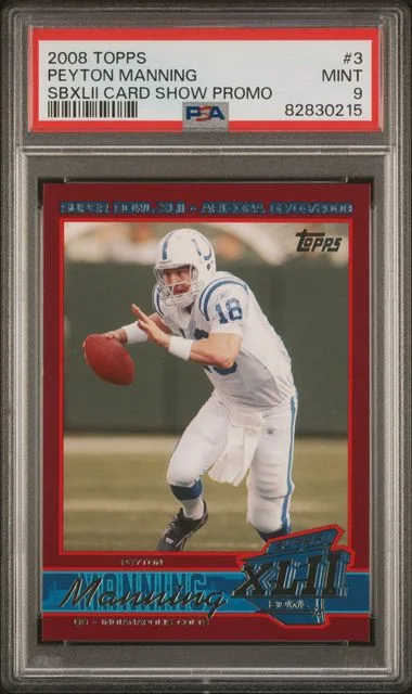 2008 Topps Super Peyton Manning Bowl Xlii Card Show Promos #3 card image