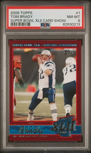 2008 Topps Super Tom Brady Bowl Xlii Card Show #1 card image