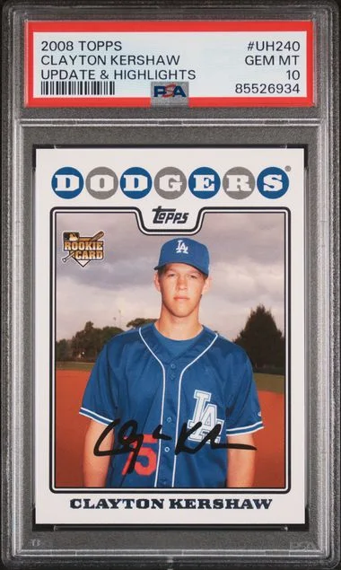 2008 Topps Update Clayton Kershaw & Highlights #UH-240 card image