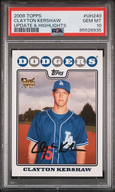2008 Topps Update Clayton Kershaw & Highlights #UH240 card image