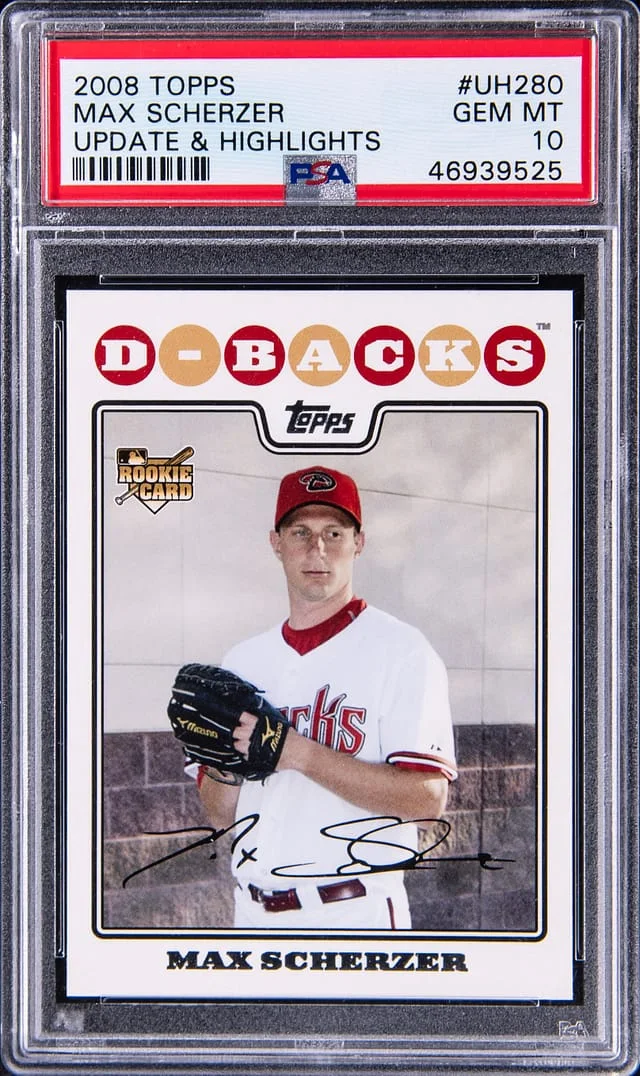 2008 Topps Update Max Scherzer & Highlights #UH-280 card image