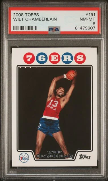 2008 Topps Wilt Chamberlain #191 card image