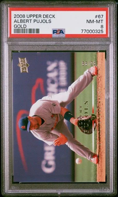 2008 Upper Deck Albert Pujols #67 card image