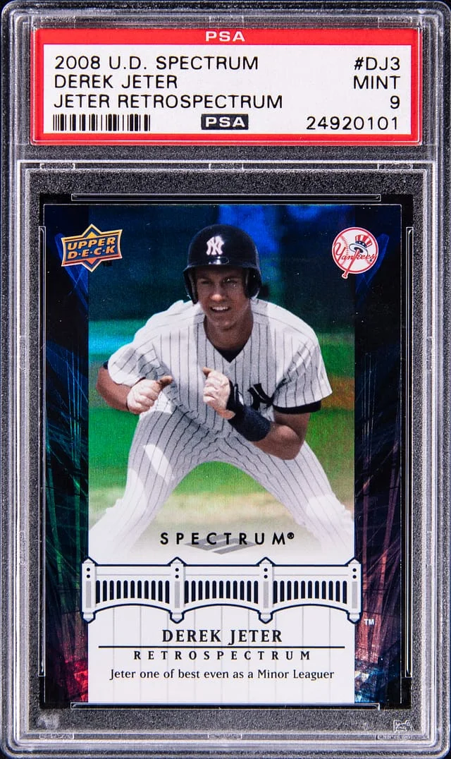 2008 Upper Deck Derek Jeter Jeter Retrospectrum #DJ3 card image