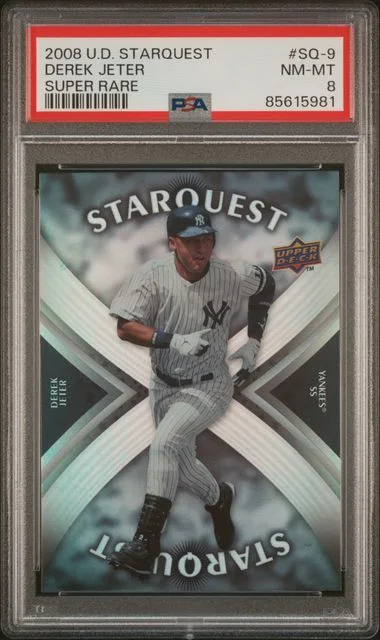 2008 Upper Deck Derek Jeter Starquest Super Rare #SQ-9 card image