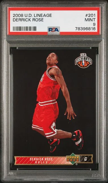2008 Upper Deck Derrick Rose Lineage #201 card image