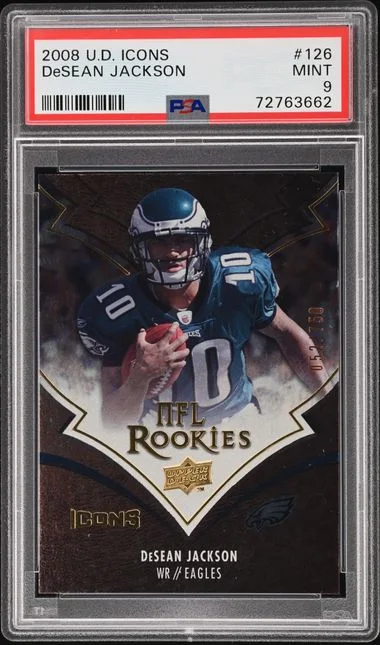 2008 Upper Deck DeSean Jackson Icons #126 card image