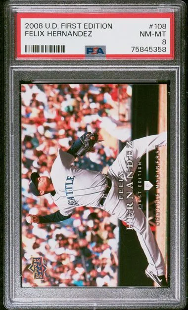 2008 Upper Deck First Edition Felix Hernandez #108 card image