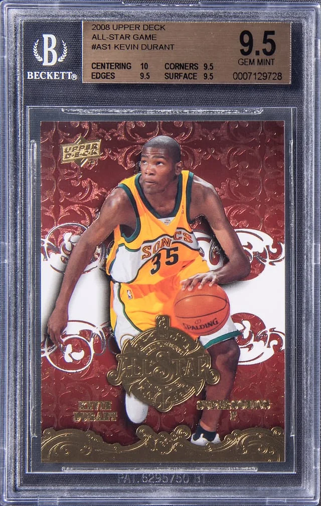 2008 Upper Deck Kevin Durant All-Star Game #AS1 card image