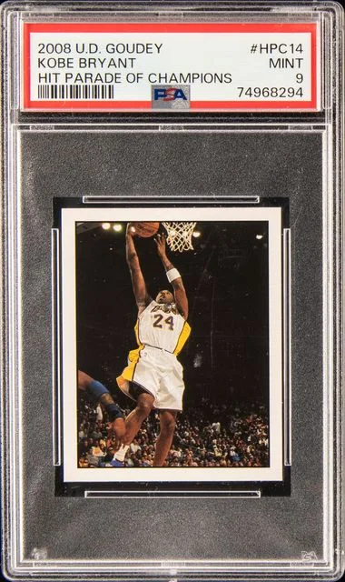 2008 Upper Deck Kobe Bryant Goudey HIT Parade Of Champions #Hpc14 card image