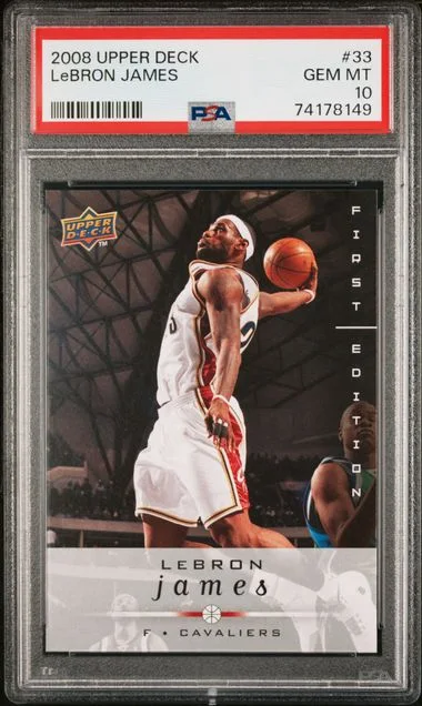 2008 Upper Deck LeBron James #33 card image