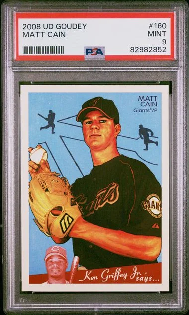 2008 Upper Deck Matt Cain Goudey #160 card image
