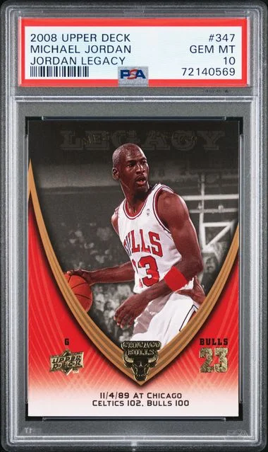 2008 Upper Deck Michael Jordan Jordan Legacy #347 card image