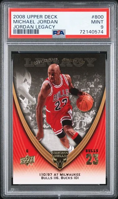 2008 Upper Deck Michael Jordan Jordan Legacy #800 card image