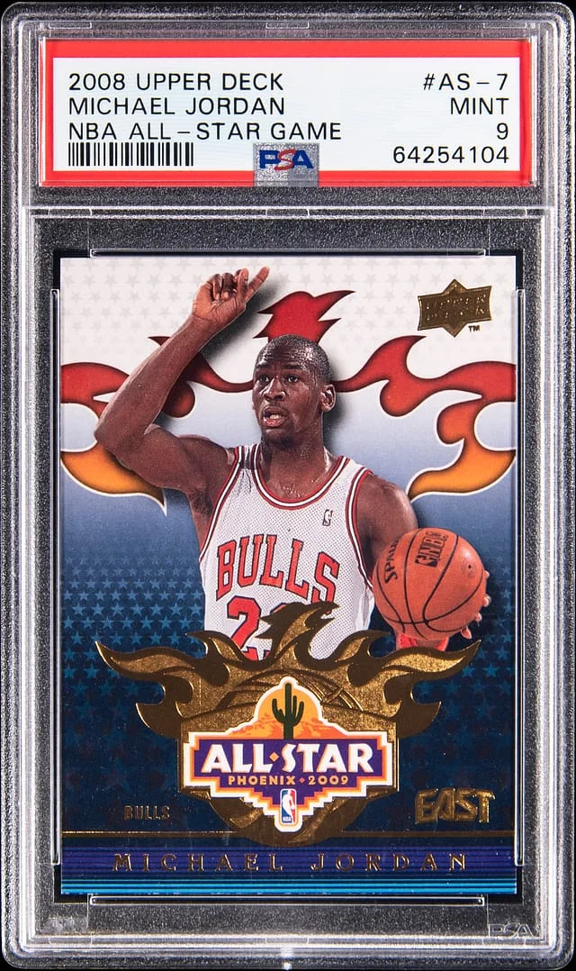 2008 Upper Deck Michael Jordan NBA All-Star Game #AS-7 card image
