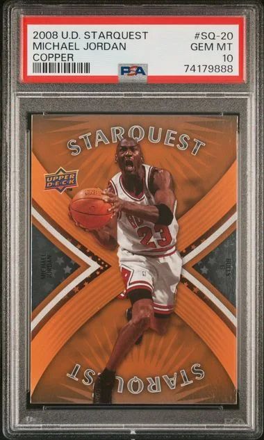 2008 Upper Deck Michael Jordan Starquest #SQ-20 card image