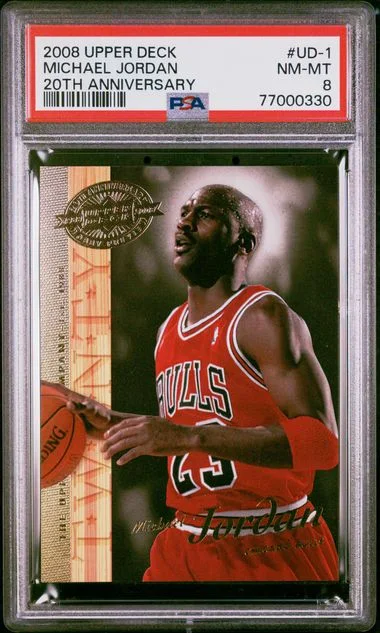 2008 Upper Deck Michael Jordan 20Th Anniversary #Ud-1 card image