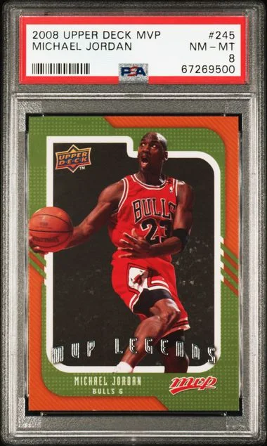 2008 Upper Deck MVP Michael Jordan #245 card image