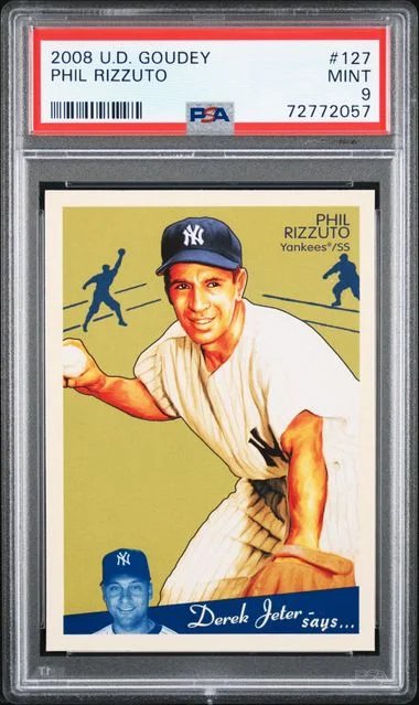 2008 Upper Deck Phil Rizzuto Goudey #127 card image