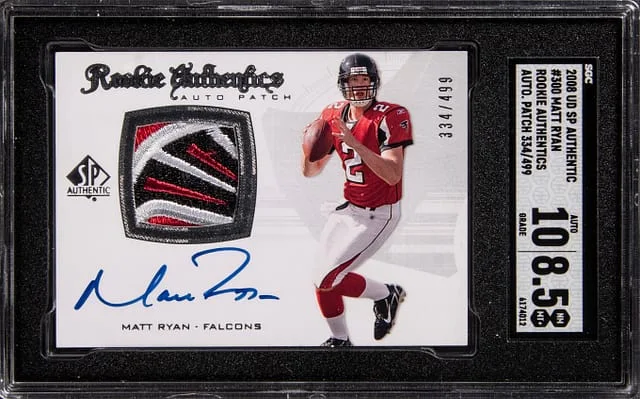 2008 Upper Deck SP Authentic Matt Ryan Authentics #300 card image