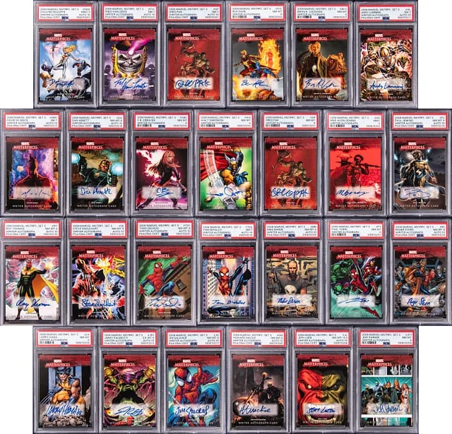 2008 Upper Deck Writer Autographs Marvel Masterpieces Set #3 card image