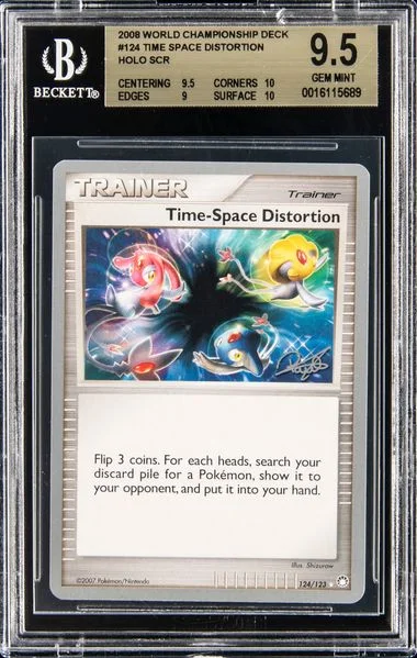 2008 World Championship Deck Holo Time Space Distortion #124 card image