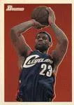 2009-10 Bowman 48 Lebron James #14 card image