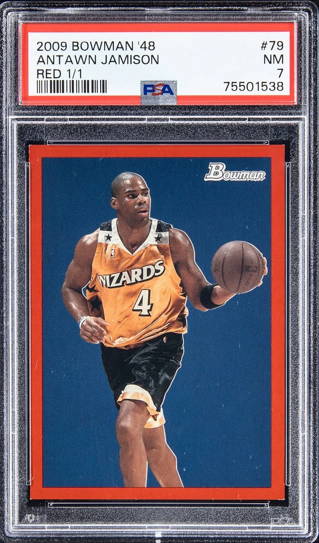 2009-10 Bowman Antawan Jamison 48 Red #79 card image