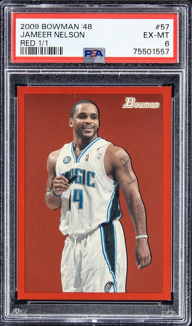 2009-10 Bowman Jameer Nelson 48 Red #57 card image