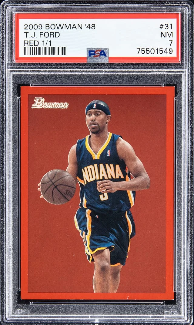 2009-10 Bowman T.J. Ford 48 Red #31 card image