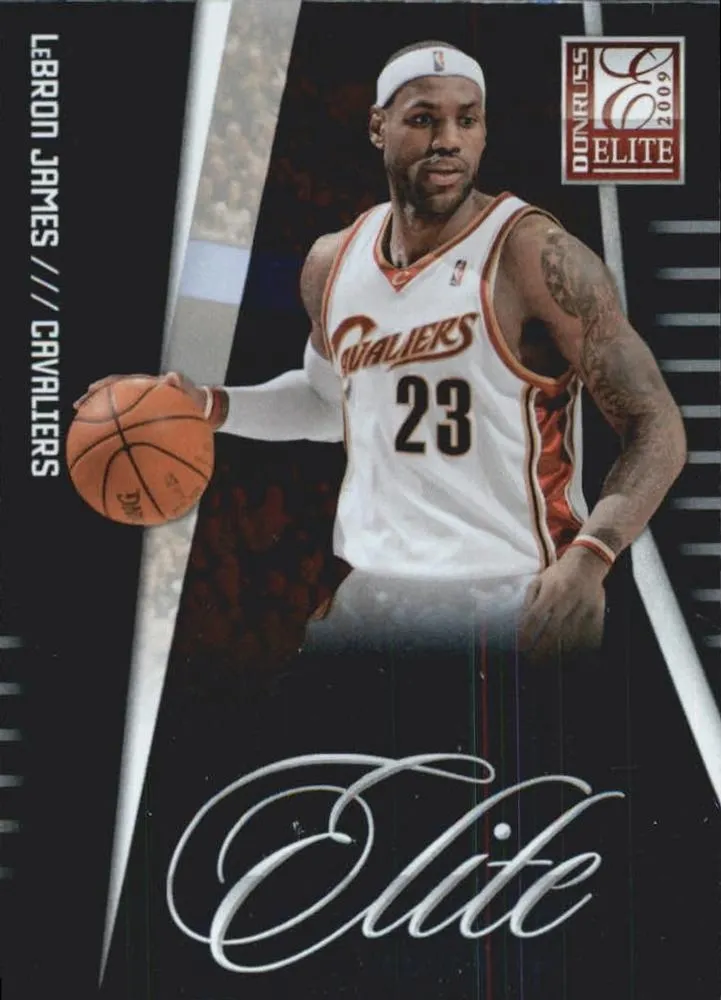 2009-10 Donruss Elite Lebron James Elite Series #5 card image