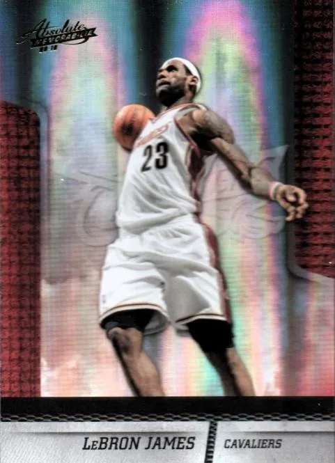 2009-10 Panini Absolute Memorabilia Lebron James #5 card image
